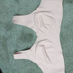 HONEY Love 3x V-neck underwire-free bra in sand light nude plus size